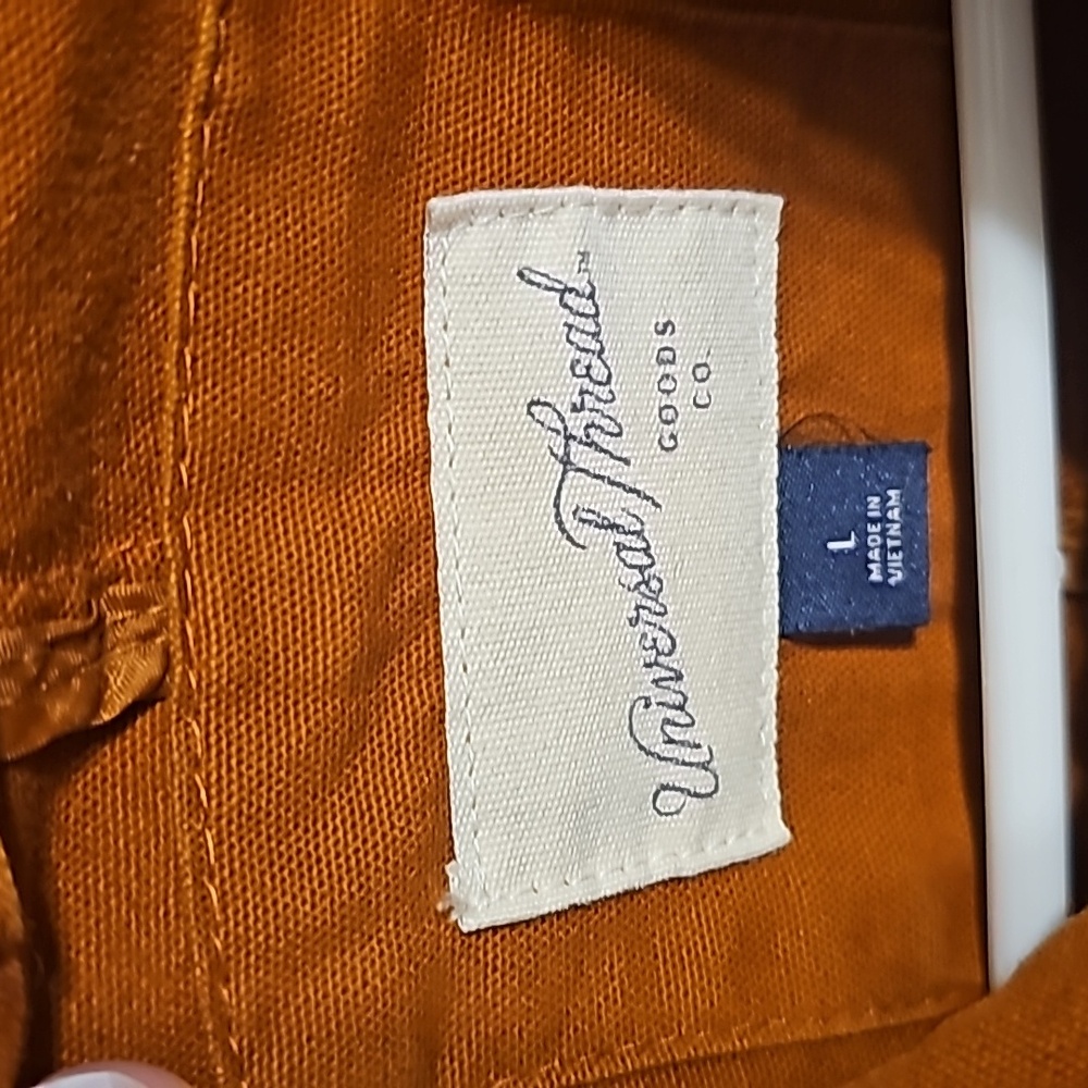 Universal Thread Large Spring/Fall Jacket. Beautiful color, RUST - Picture 9 of 11